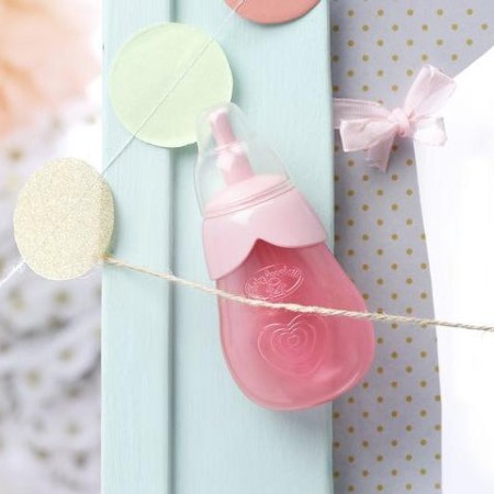 Baby Annabell Biberon roz din plastic moale